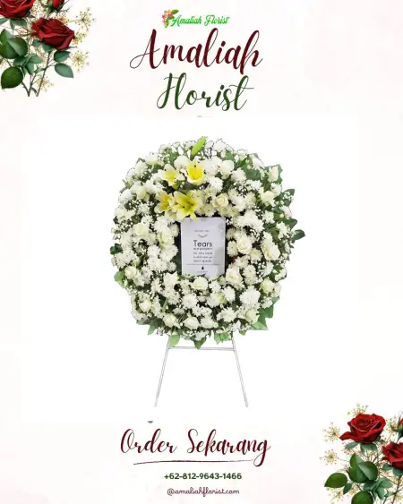 Krans Bunga Duka Semlaran